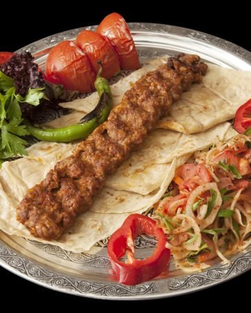 Traditional Turkish Adana Kebab - Shish Kebab